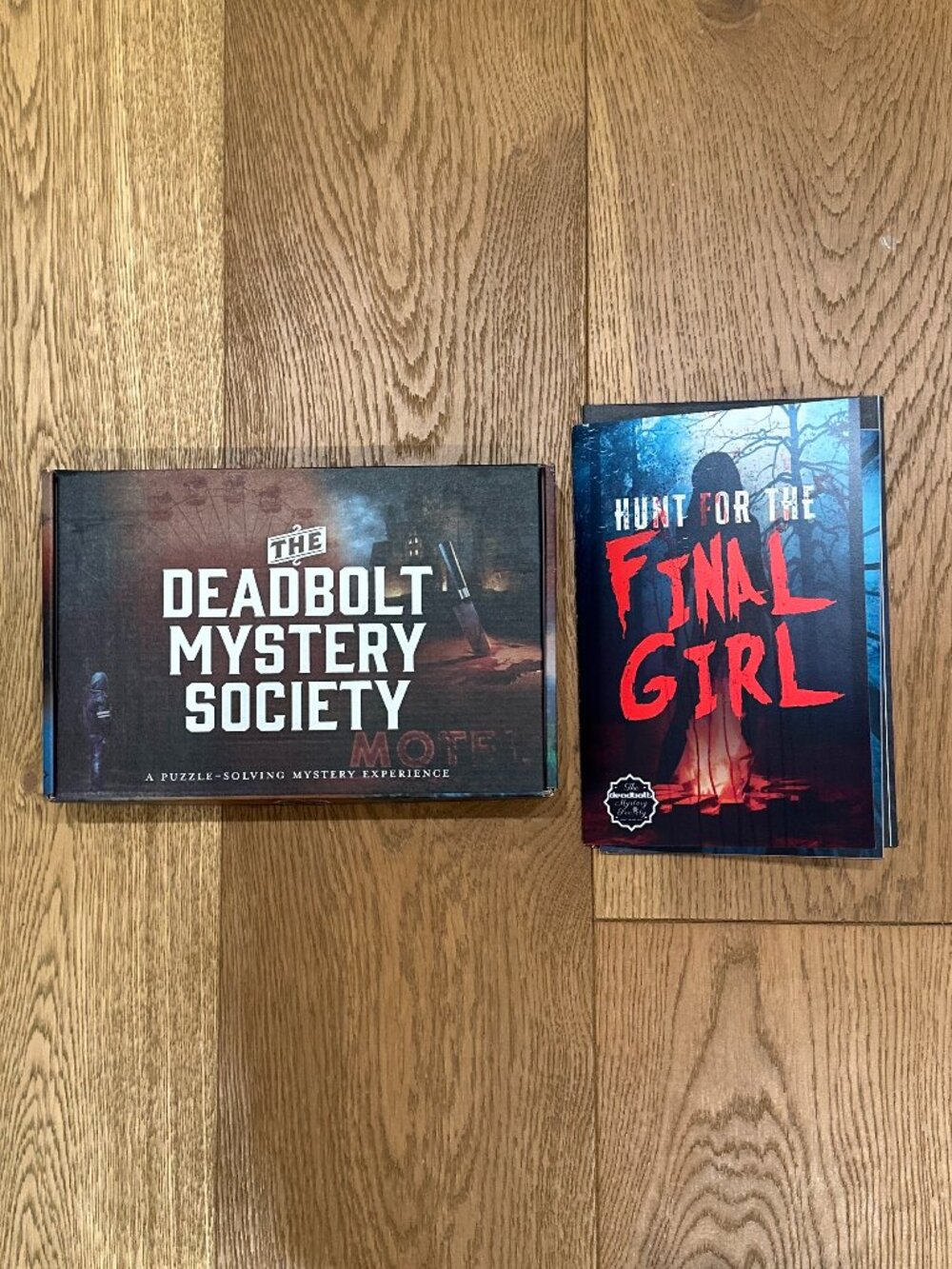 The Deadbolt Mystery Society Puzzle Box Set (Hunt For The Final Girl) - Picture 6 of 7